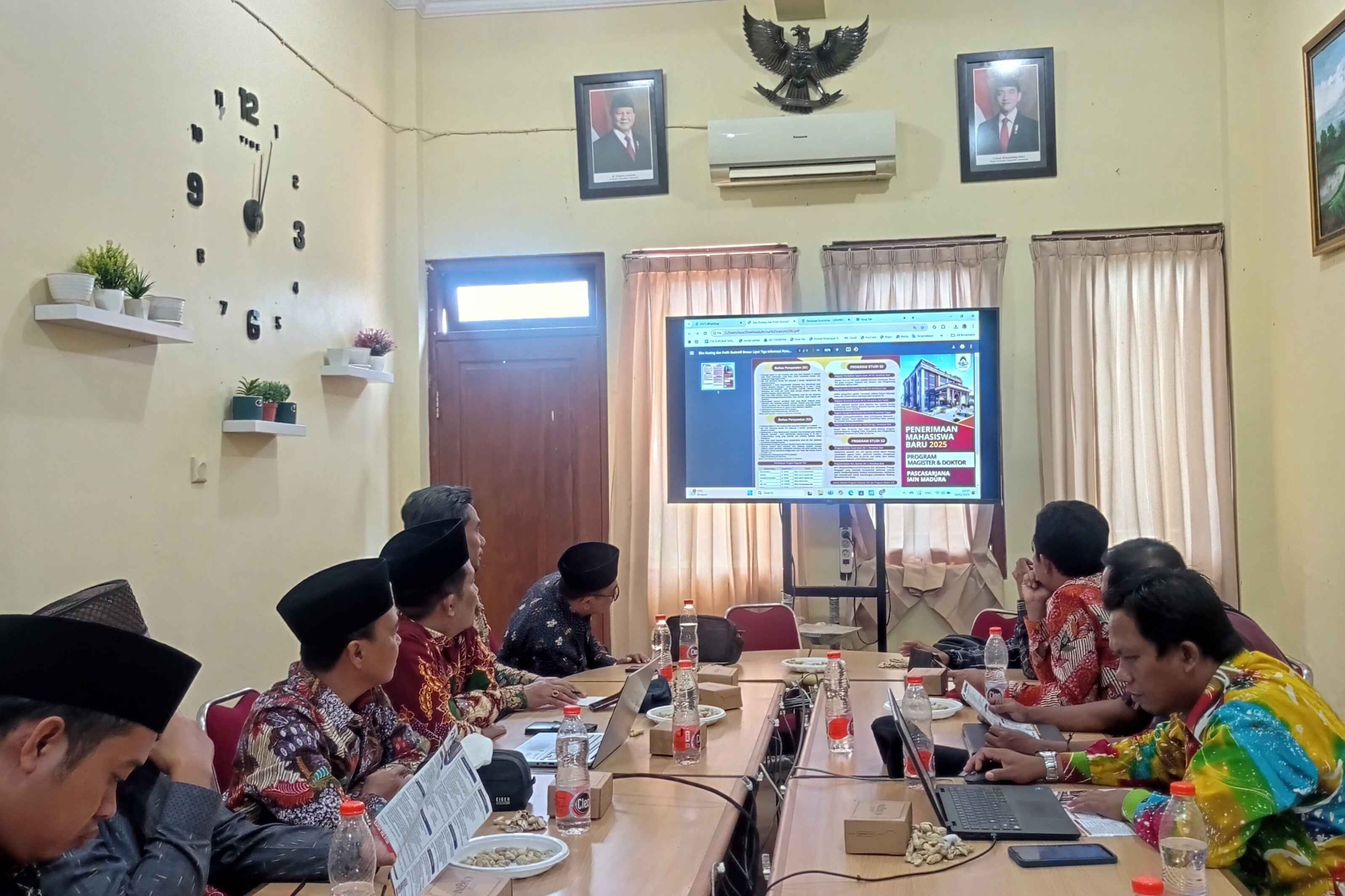 PIMPINAN PASCASARJANA IAIN MADURA SELENGGARAKAN DIALOG KELEMBAGAAN UNTUK PENINGKATAN MUTU AKADEMIK