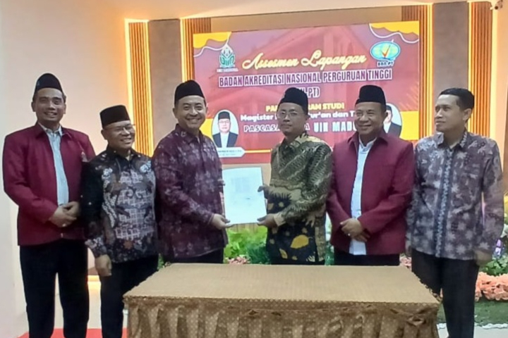 ASSESMEN LAPANGAN BADAN AKREDITASI NASIONAL PERGURUAN TINGGI (BAN PT) PADA PROGRAM STUDI MAGISTER ILMU AL QUR’AN DAN TAFSIR (IQT) PASCASARJANA UNIVERSITAS ISLAM NEGERI MADURA