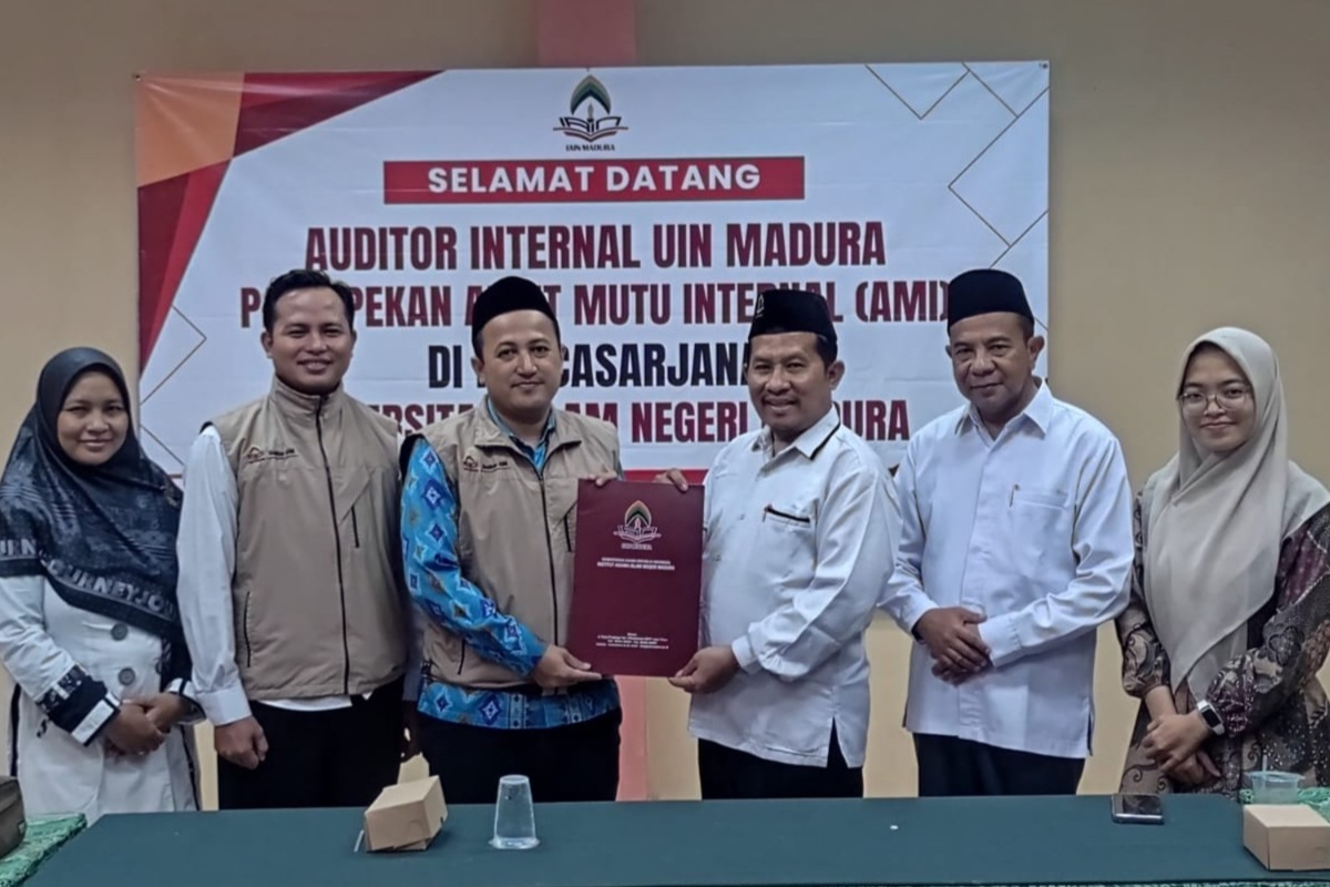 PRODI MAGISTER MPI PASCASARJANA UIN MADURA SUKSES GELAR AUDIT MUTU INTERNAL, BUKTI KOMITMEN TINGKATKAN KUALITAS AKADEMIK