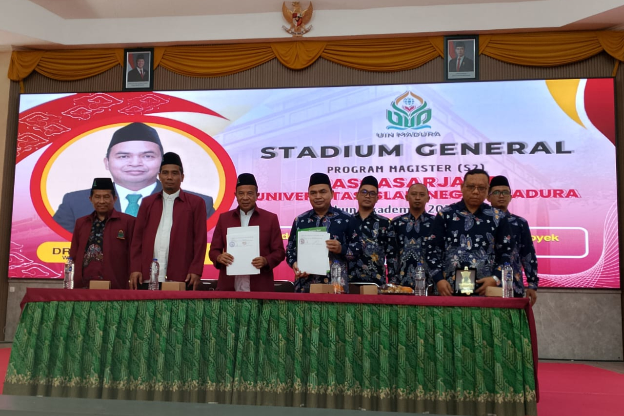 STADIUM GENERAL PROGRAM MAGISTER (S2) PASCA SARJANA UNIVERSITAS ISLAM NEGERI MADURA TAHUN AKADEMIK 2025/2026