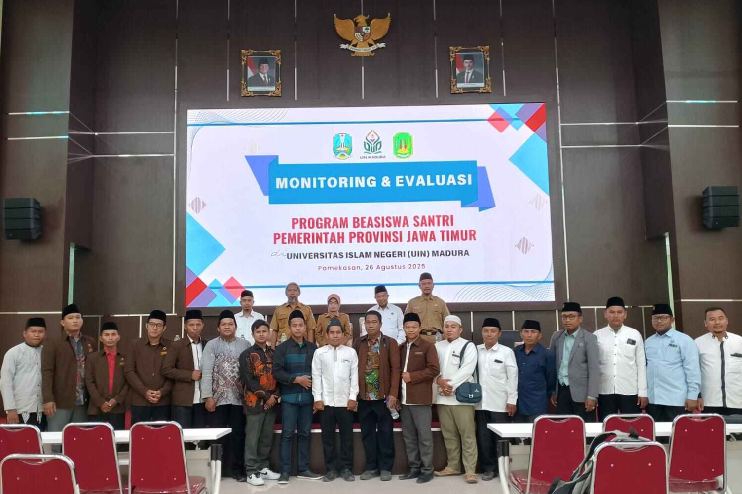 MONITORING DAN EVALUASI PROGRAM BEASISWA SANTRI PEMERINTAH PROVINSI JAWA TIMUR UNIVERSITAS ISLAM NEGERI (UIN) MADURA