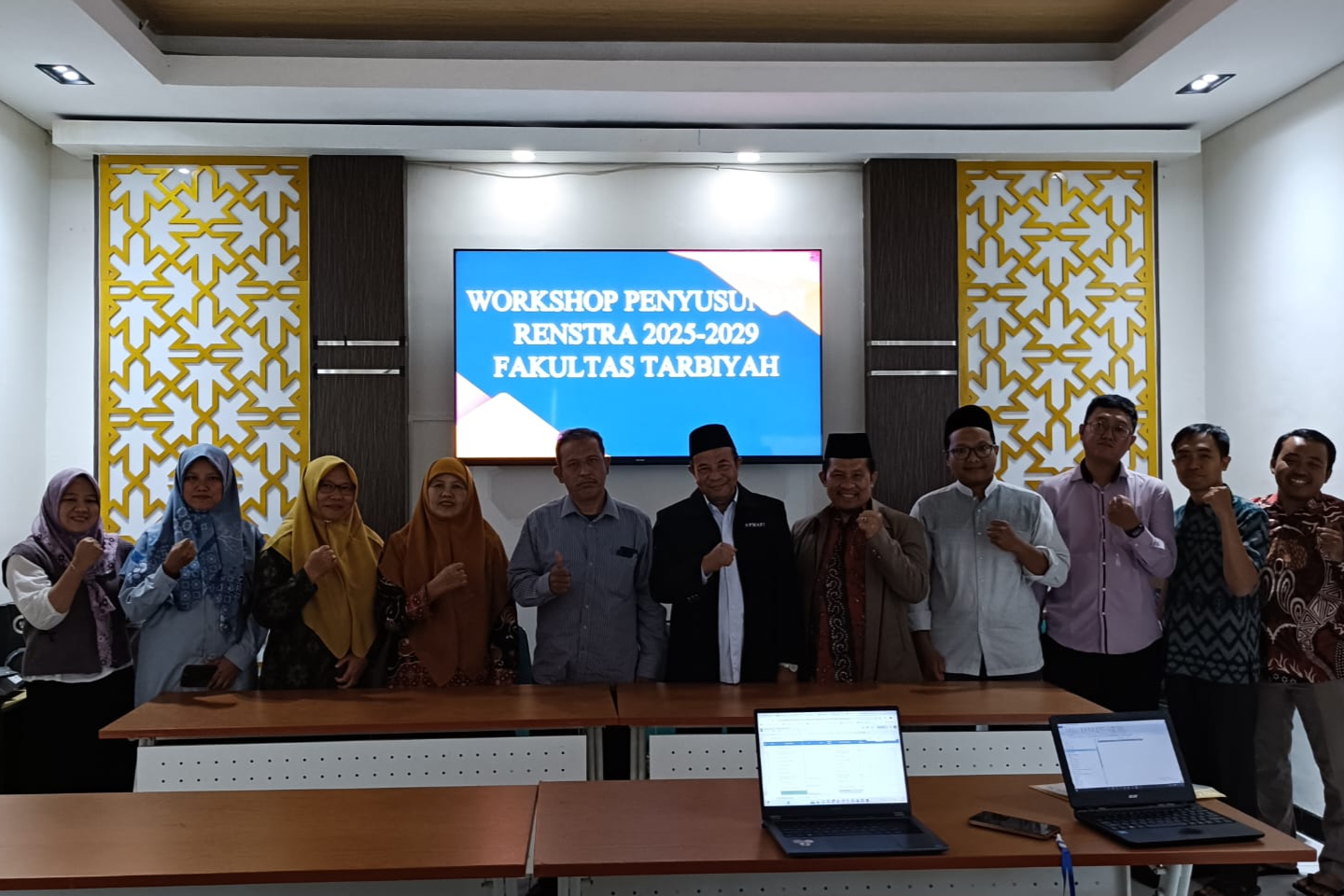 IMPLEMENTASI MOU, PASCASARJANA UIN MADURA HADIR SEBAGAI NARASUMBER RENSTRA FAKULTAS TARBIYAH UIN KEDIRI